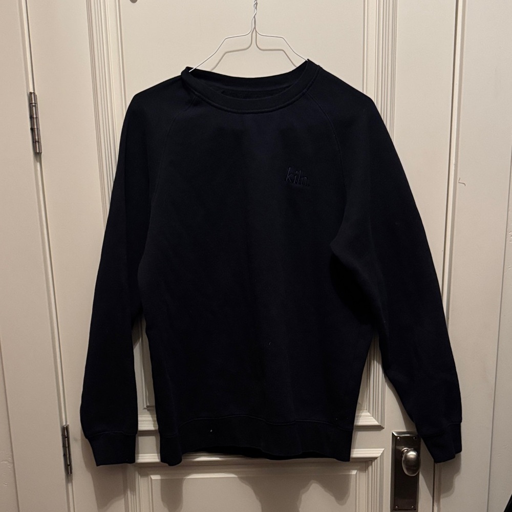 Women's Black Crew Neck Sweater